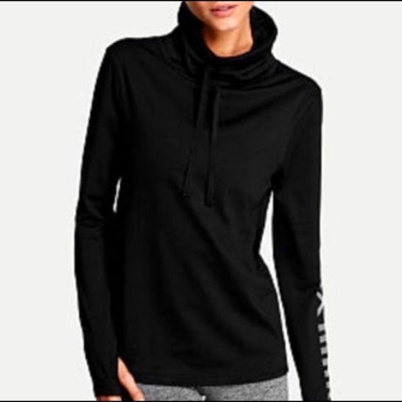 Victoria's Secret Tops - VSX Sport Cowl Neck Long Sleeve Pullover